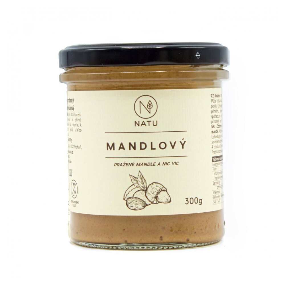 NATU Mandľový krém pražený 300 g kúpite na Mojalekaren.sk