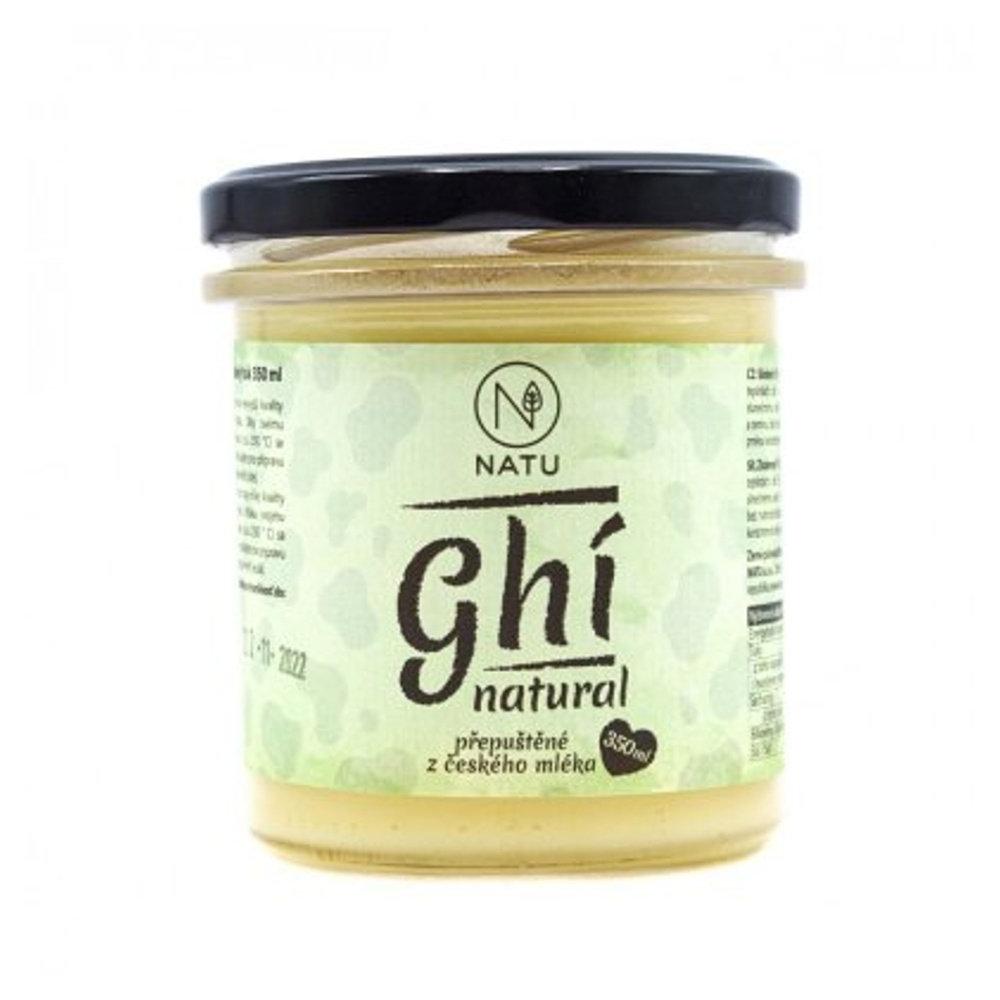NATU Ghí natural prepustené maslo 350 ml