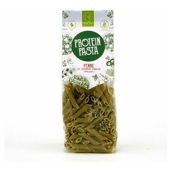 NATU Protein Pasta Penne zo zeleného hrachu BIO 250 g