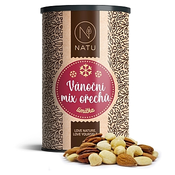 NATU Vianočný mix orechov 480 g (Orechové zmesi) - Viaczložkové