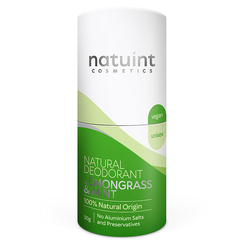 E-shop NATUINT COSMETICS Krémový dezodorant citrónová tráva a mäta 30 g