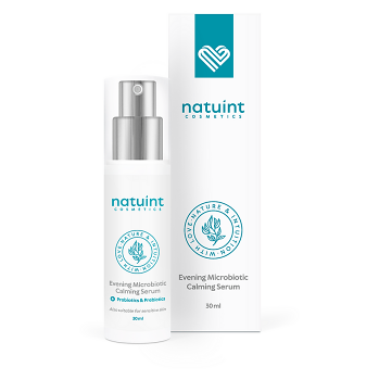 NATUINT COSMETICS Nočné mikrobiotické sérum upokojujúce 30 ml (Prírodné pleťové séra a fluidy) - Prírodné
