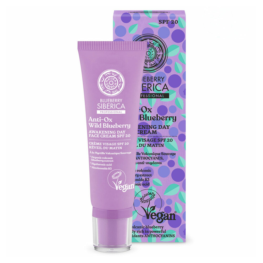 NATURA SIBERICA Blueberry Siberica Denný krém na prebudenie pleti 50 ml kúpite na Mojalekaren.sk