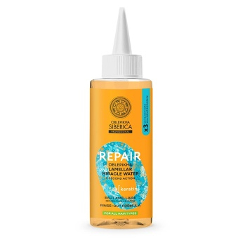 NATURA SIBERICA O Repair Regeneračná lamelárna voda s keratínom 200 ml (Prírodná vlasová regenerácia) - Prírodné