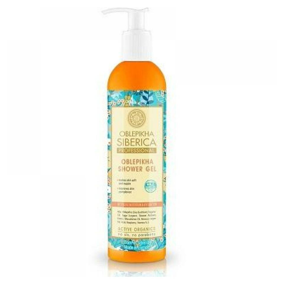 E-shop NATURA siberica Rakytníkový sprchový gél Intenzívna výživa a hydratácia 400 ml