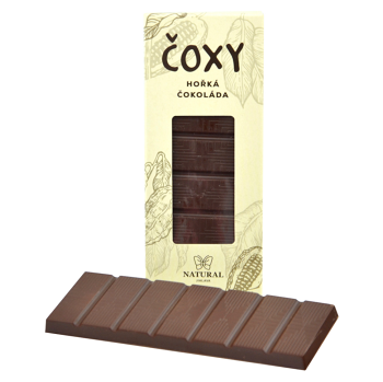 NATURAL JIHLAVA Čoxy horká čokoláda s xylitolom natural 50 g