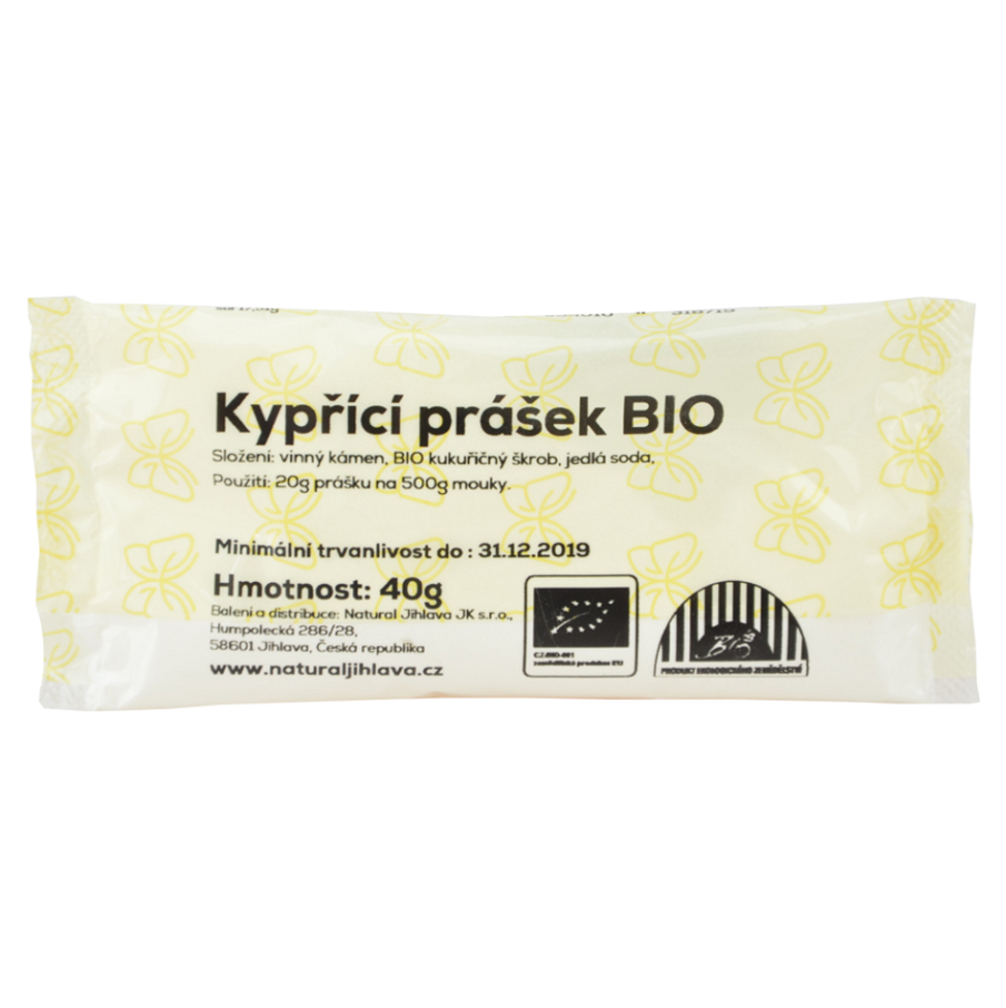 NATURAL JIHLAVA Kypriaci prášok bez fosfátu natural 40 g BIO
