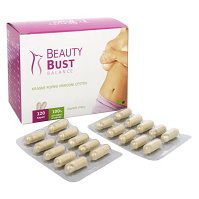 NATURAL MEDICAMENTS Beauty Bust Balance 120 kapslí