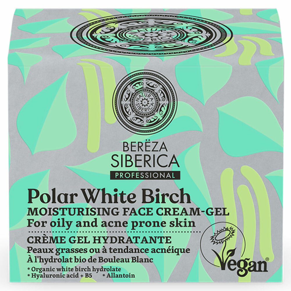 NATURA SIBERICA Bereza Siberica Hydratačný krém-gél na tvár 50 ml