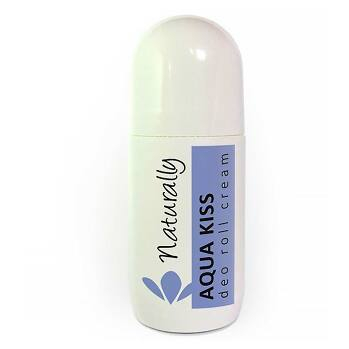 NATURALLY Prírodný deodorant rollon krém aqua kiss 50 ml