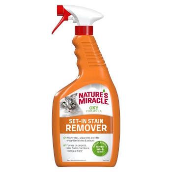 NATURE'S MIRACLE Set-In Stain Remover pre mačky 709 ml (Prostriedky na upratovanie)