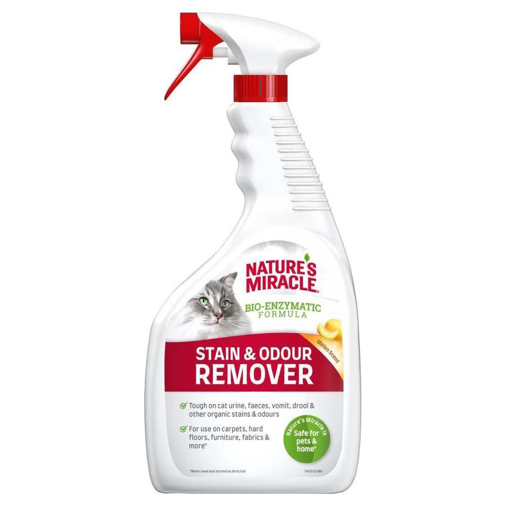 E-shop NATURE'S MIRACLE Stain&Odour Remover Melón pre mačky 946 ml