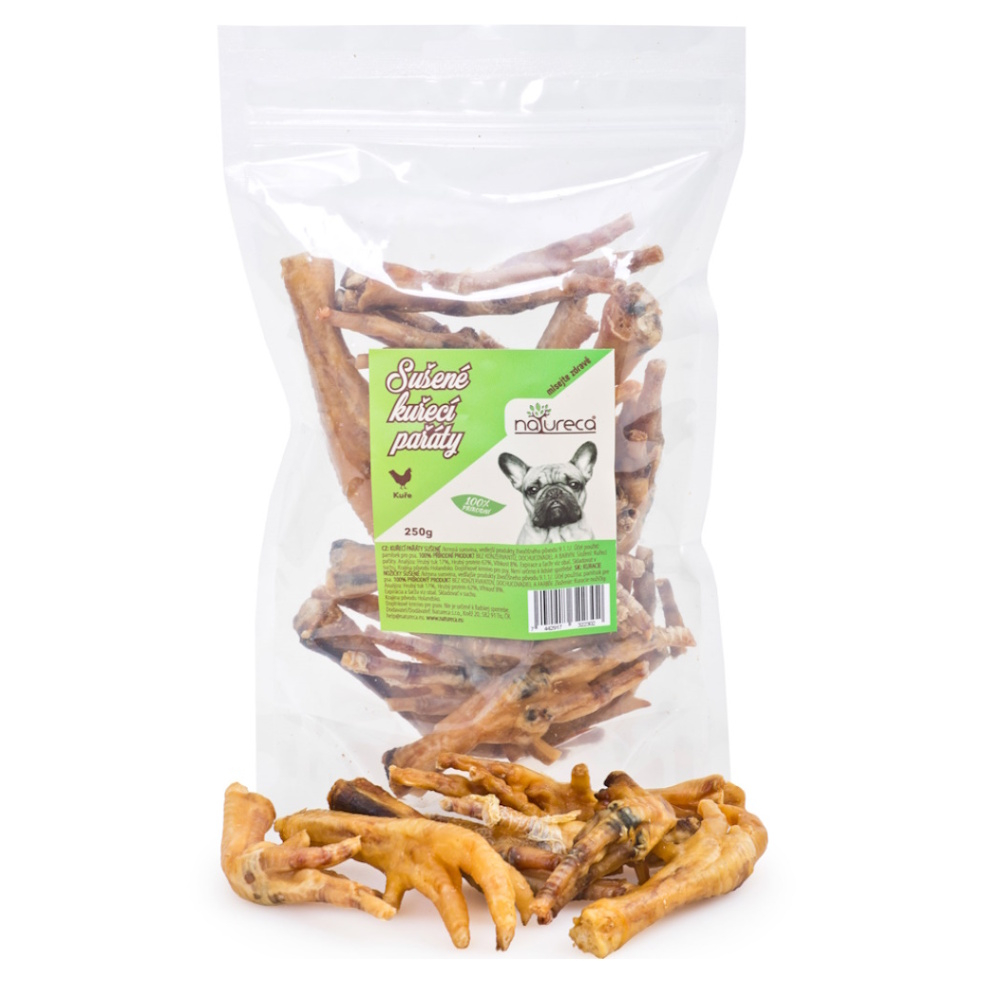 E-shop NATURECA Kuracie pazúry sušené 250 g