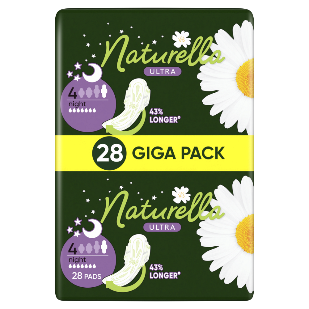 NATURELLA Ultra Night Hygienické vložky 28 ks kúpite na Mojalekaren.sk