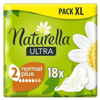 NATURELLA Ultra Normal Plus Hygienické vložky 18 ks (Menštruačné vložky) - Normal, Normal plus - obrázok 2/2