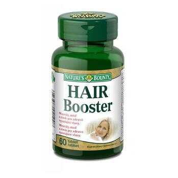 NATURE´S BOUNTY Hair booster - vlasový stimulátor 60 tabliet