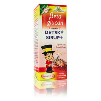NATURES Beta Glucan detský sirup 100 ml