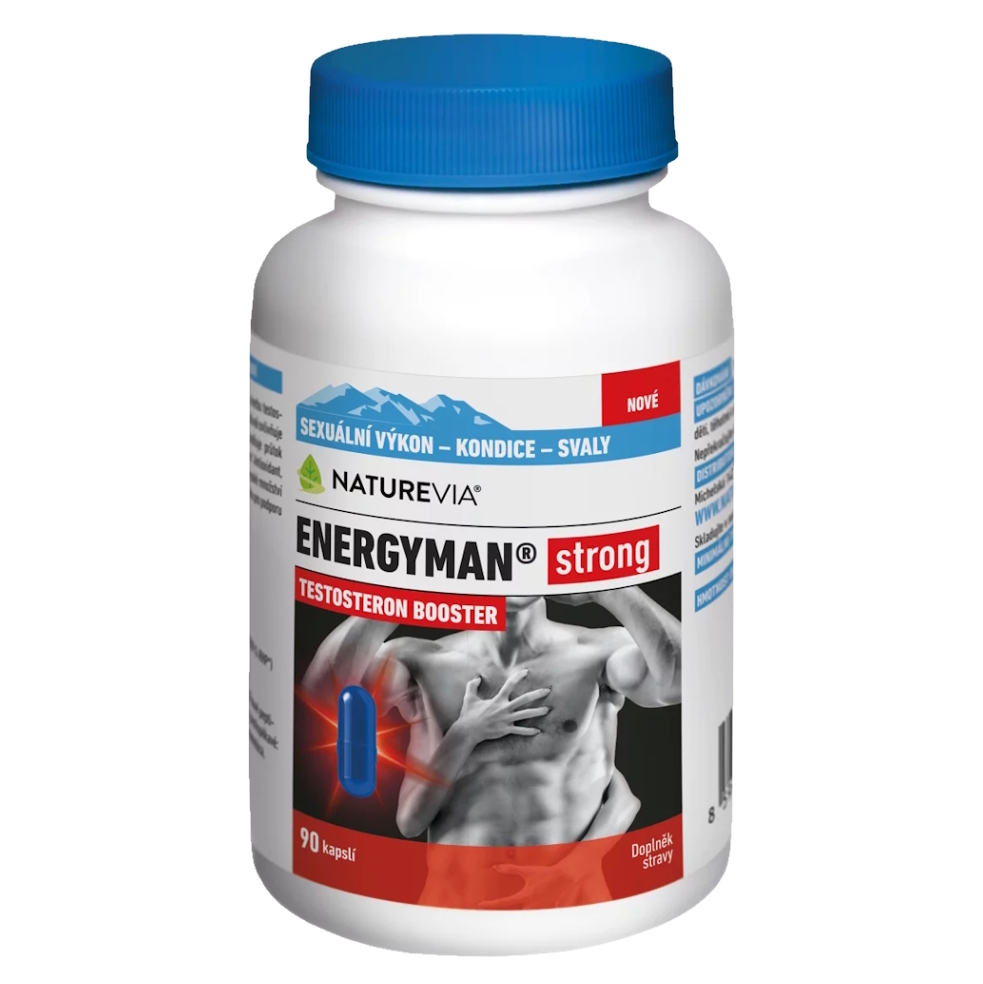 NatureVia Energyman kapsuly pre mužov 90 cps kúpite na Mojalekaren.sk