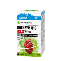 NATUREVIA Koenzým Q10 Cardio 100 mg 60 kapsúl