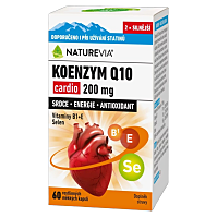 NATUREVIA Koenzým Q10 cardio 200 mg 60 kapsúl