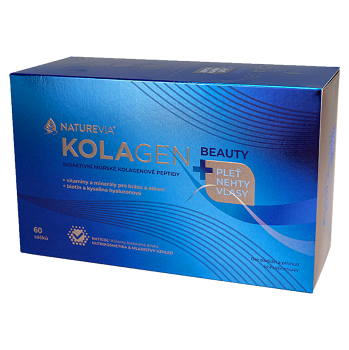NATUREVIA Kolagén morský Beauty 60 vreciek (Vitamíny na pleť) - Viaczložkové