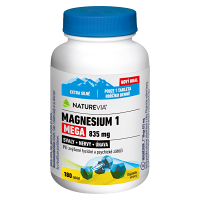 NATUREVIA Magnesium 1 mega 835 mg 180 tabliet