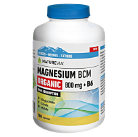 NATUREVIA Magnesium organic BCM 800 mg + B6 180 kapsúl