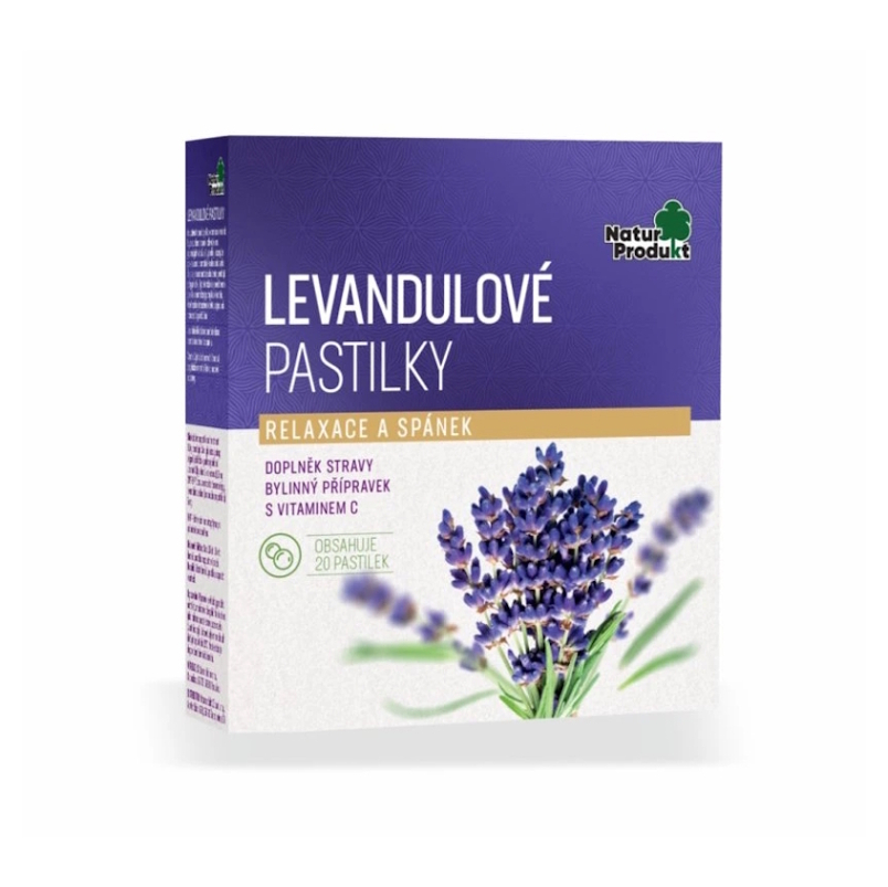 NaturProdukt LEVANDUĽOVE PASTILKY 20ks kúpite na Mojalekaren.sk