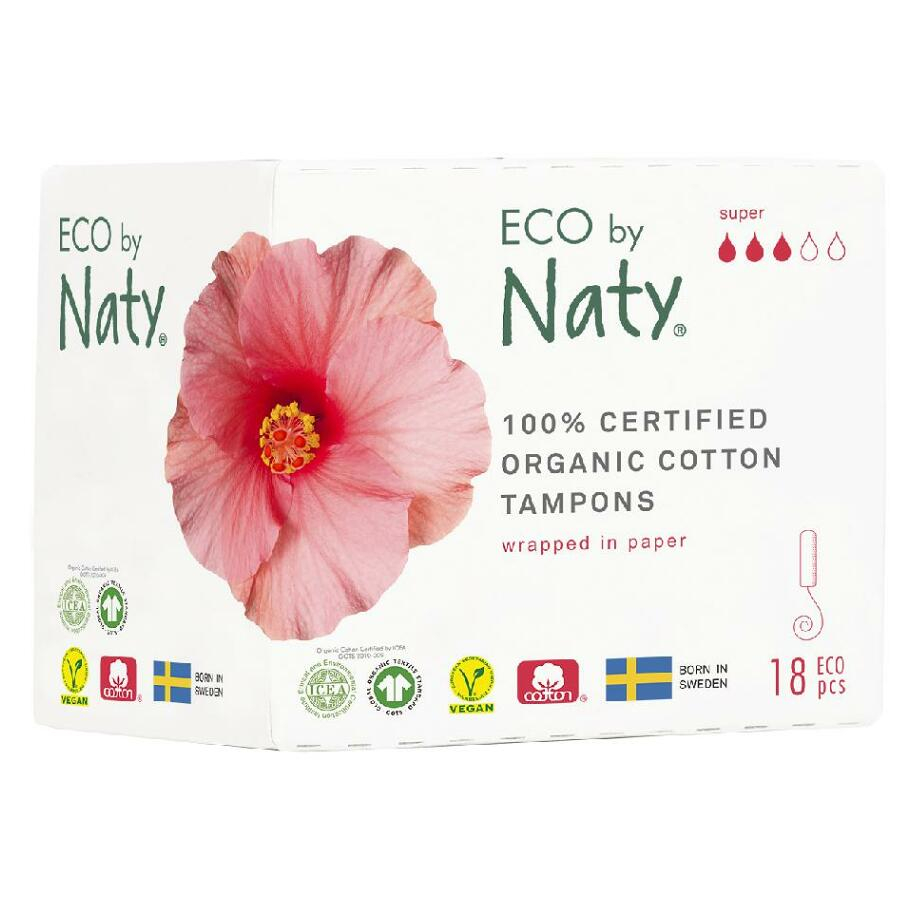 ECO BY NATY Tampóny Super 18 ks kúpite na Mojalekaren.sk