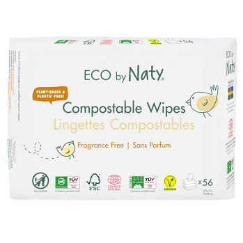 NATY Detské vlhčené hygienické obrúsky Economy pack 3x 56 ks