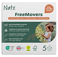 ECO BY NATY Naťahovacie plienkové nohavičky Junior 12 - 18 kg 20 kusov