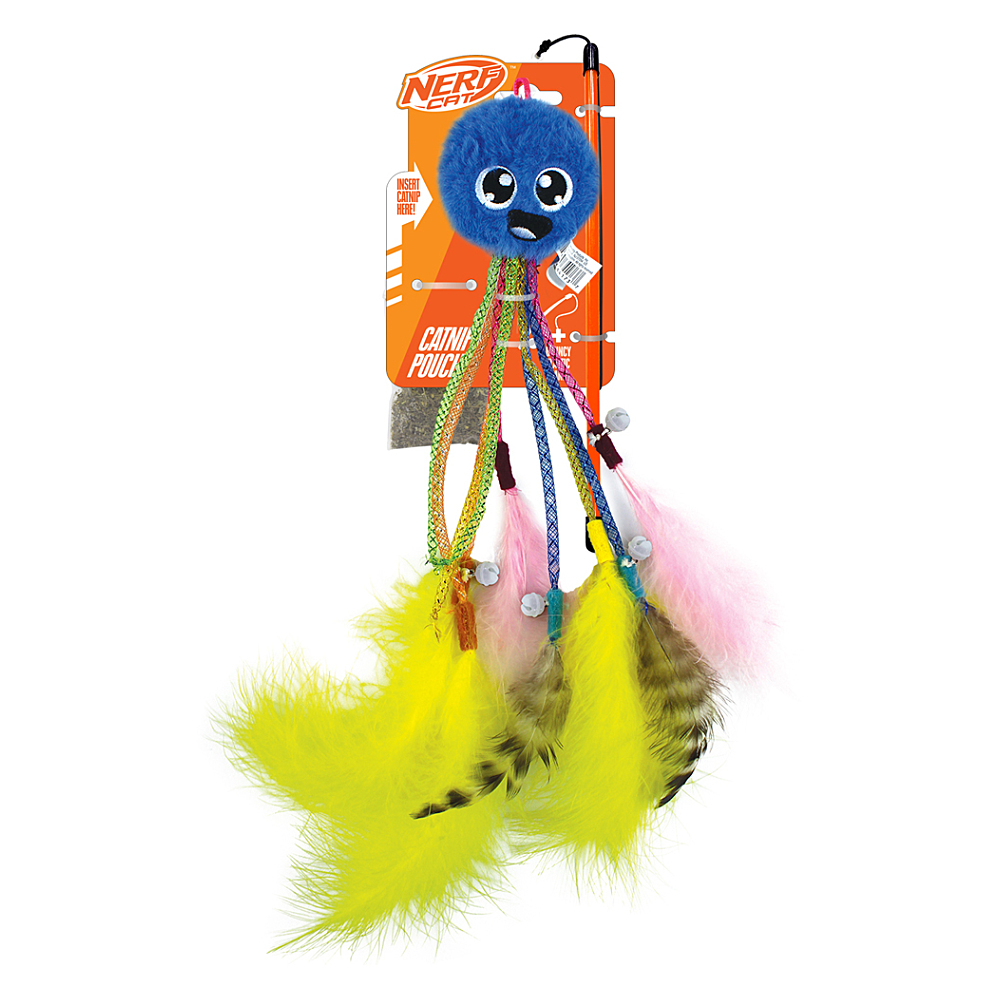 E-shop NERF CAT Hračka pre mačky chobotnička s rolničkami a paličkou 30 cm