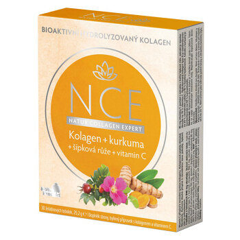 NATURPRODUKT NCE kolagén + kurkuma + šípková ruža + vitamín C 30 kapsúl