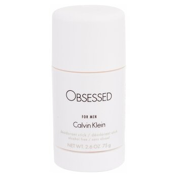 CALVIN KLEIN Obsessed for Men Dezodorant 75 ml (Tuhé deodoranty) - Parfumované