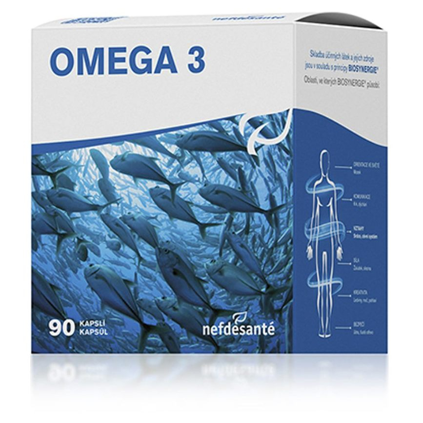 E-shop Nefdesanté Omega 3 90 kapslí