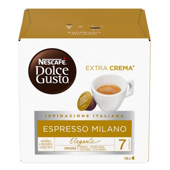 NESCAFÉ Dolce Gusto Espresso Milano kapsule do kávovaru 16 kusov