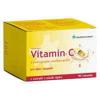 NEURAXPHARM Vitamín C s postupným uvoľňovaním 90 kapsúl