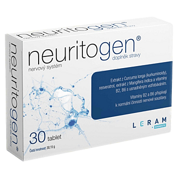 NEURITOGEN 30 tabliet (Na energi, pri únave) - Viaczložkové