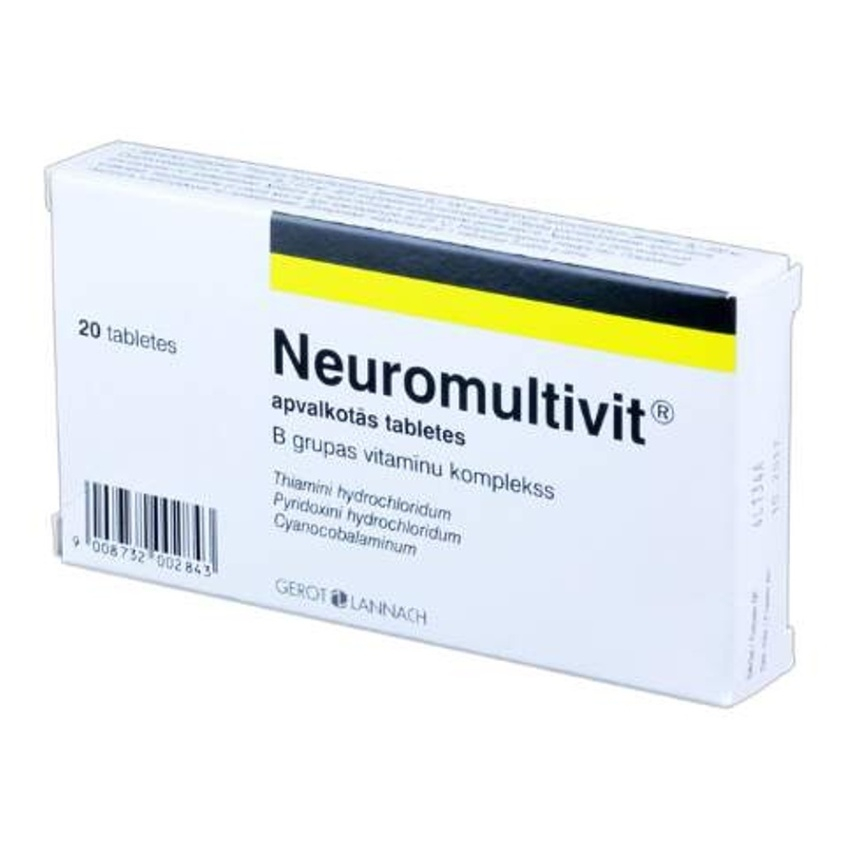 E-shop NEUROMULTIVIT filmom obalené tablety 20 kusov