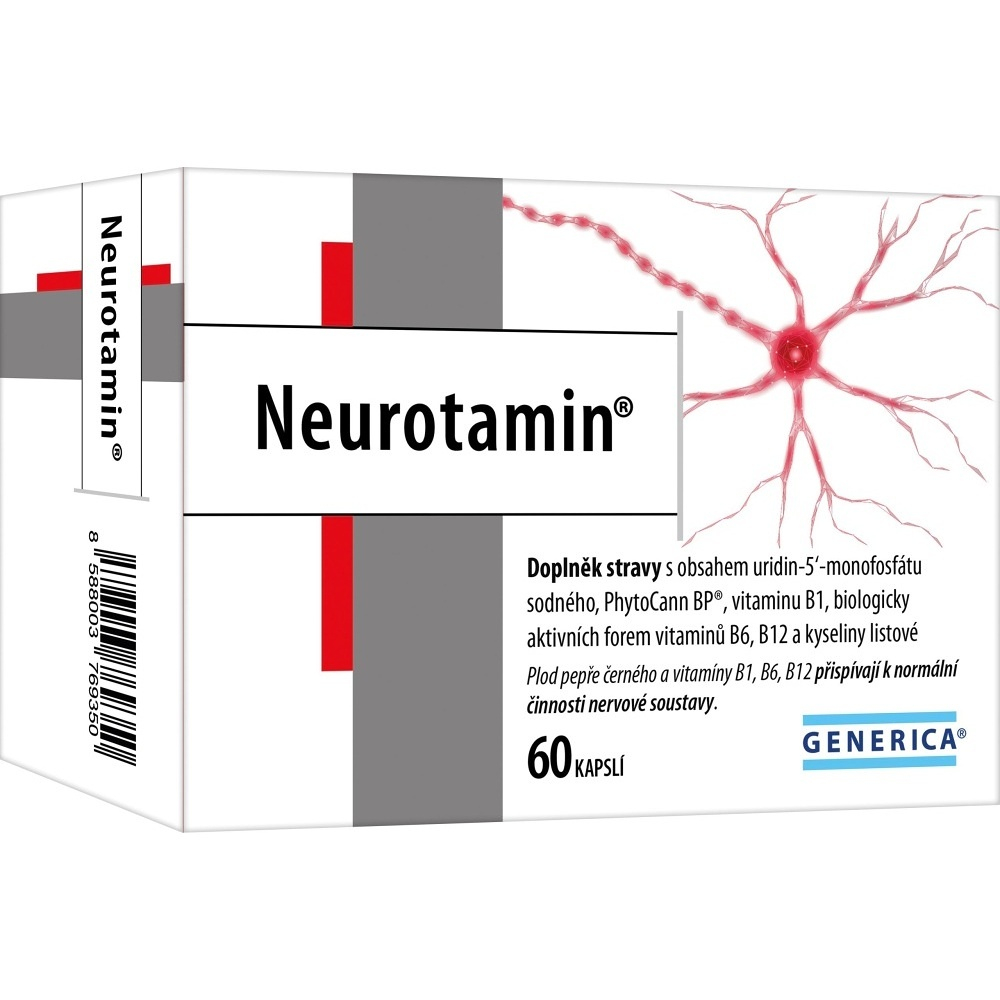 GENERICA Neurotamin 60 kapsúl kúpite na Mojalekaren.sk