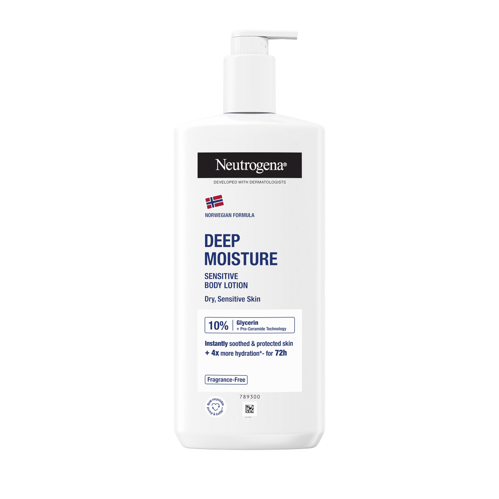 NEUTROGENA Hĺbkovo hydratačné telové mlieko pre suchú a citlivú pokožku 400 ml kúpite na Mojalekaren.sk