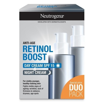 NEUTROGENA Retinol Boost pleťový denný + nočný krém 2 x 50 ml