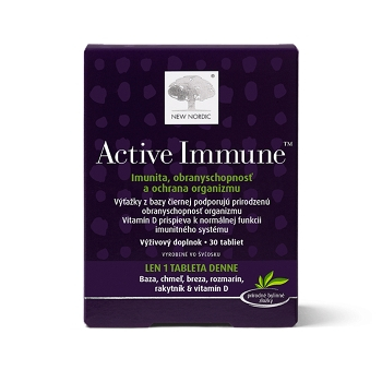NEW NORDIC Active immune 30 tabliet