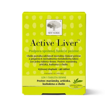 NEW NORDIC Active liver 60 tabliet