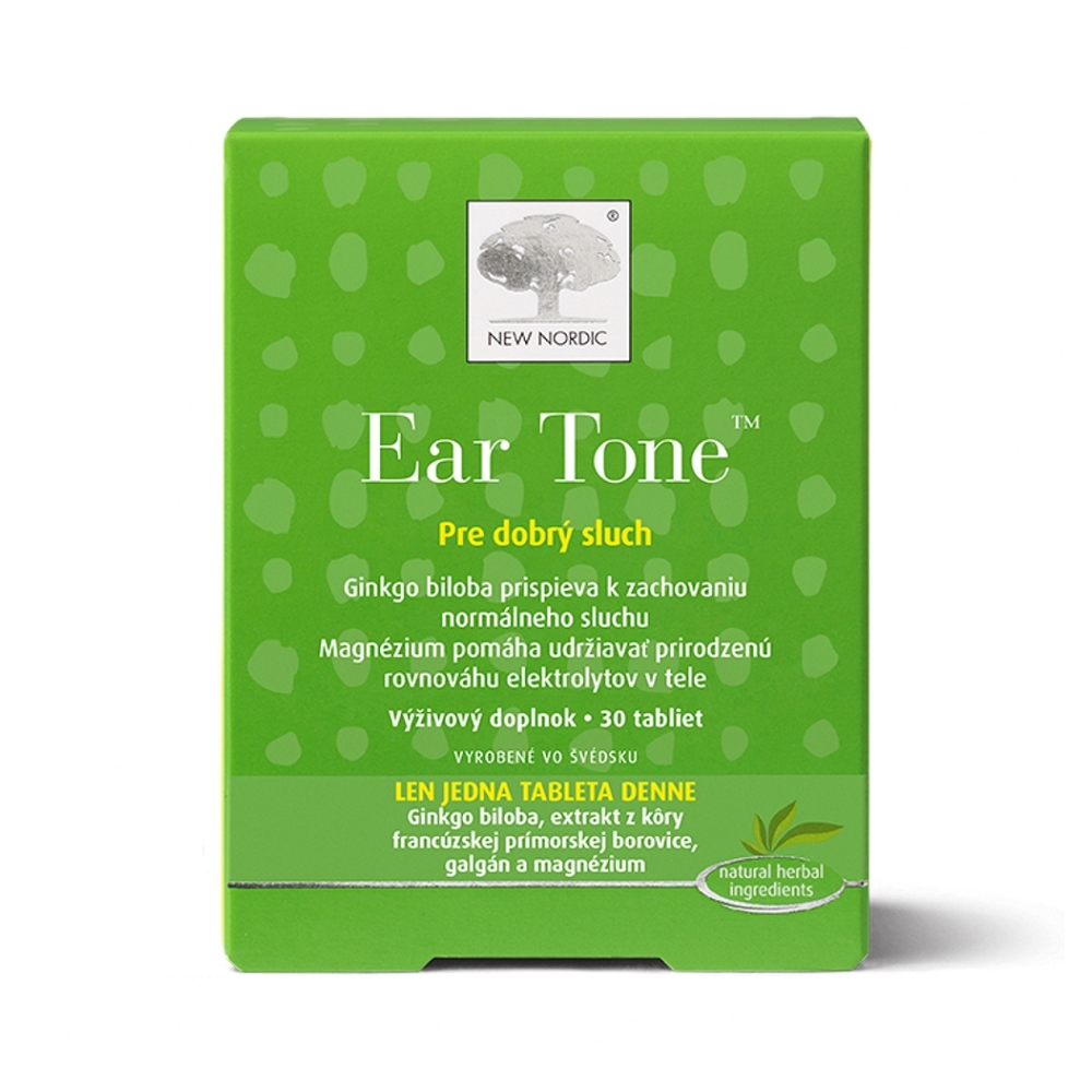 NEW NORDIC Ear tone 30 tabliet kúpite na Mojalekaren.sk