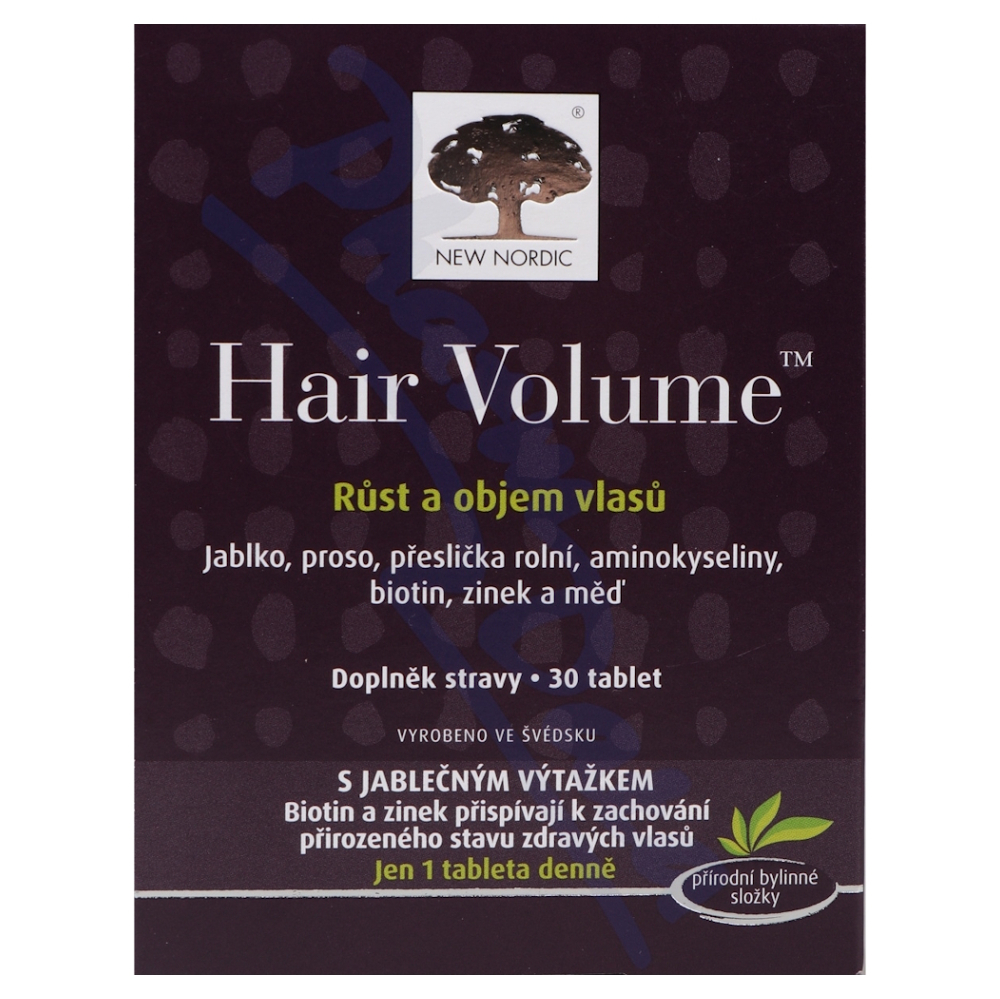 NEW NORDIC Hair Volume 30 tabliet