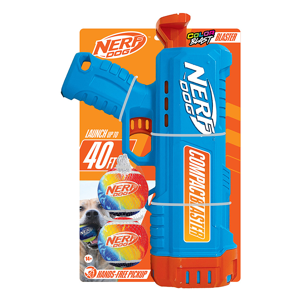 E-shop NERF DOG Darčeková sada kompaktný blaster 30cm a tenisové loptičky 2ks