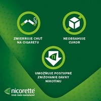 NICORETTE Freshfruit Gum 4 mg liečivé žuvačky 30 ks