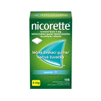 NICORETTE Icemint Gum 4 mg liečivé žuvačky 105 ks
