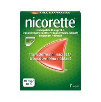 NICORETTE Invisipatch 10 mg/16 h transdermálna náplasť 7 ks